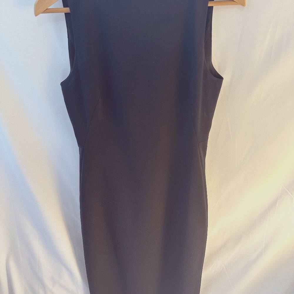 Classic Theory Pencil Dress in Navy